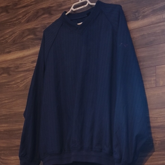 Vintage Greg Norman Collection 
Blue Pullover Windbreaker Golf Jacket Waterproof - Picture 4 of 8